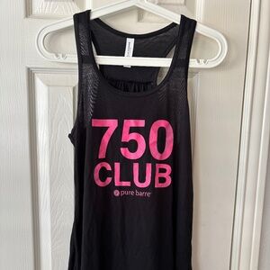NWOT Pure Barre 750 Black tank Large